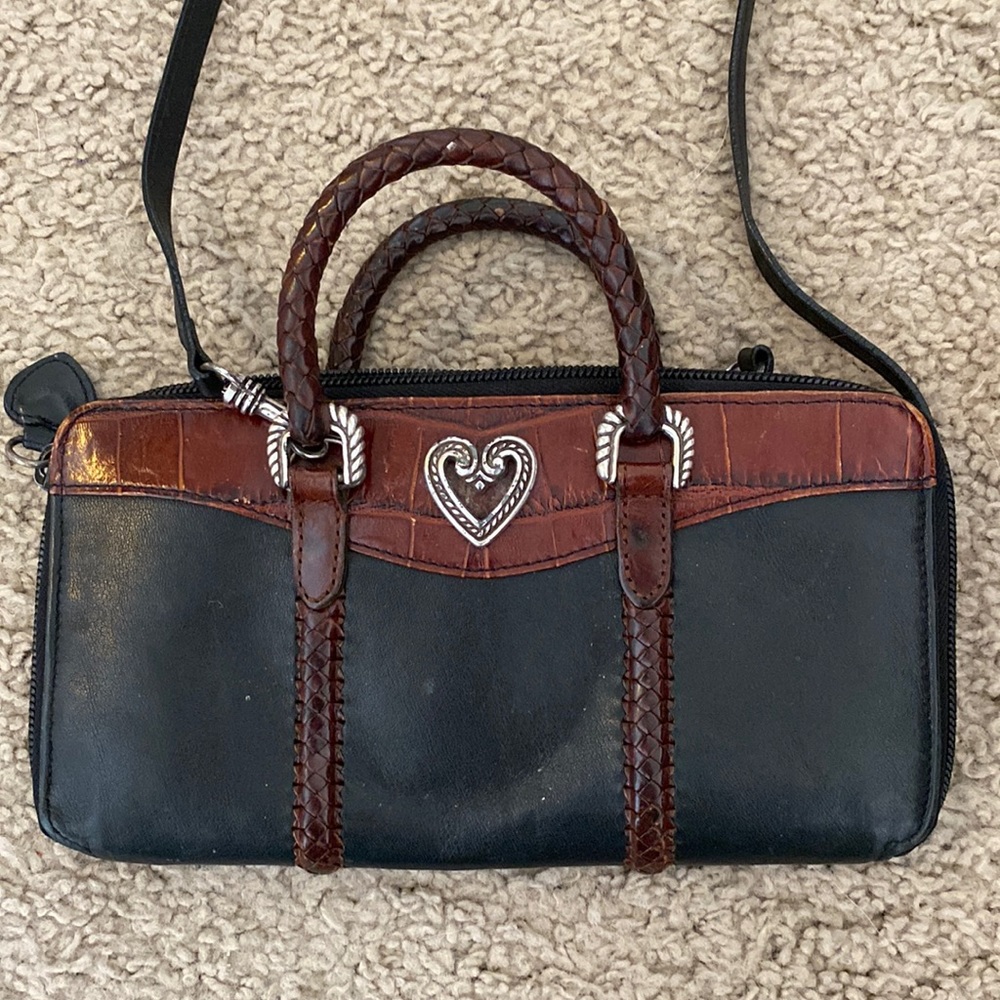 Brighton Crossbody Alligator Purse